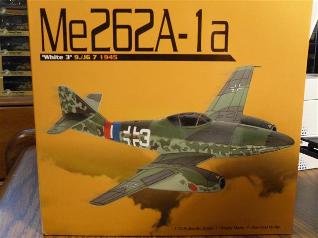 50186 Me262A-1a White 3" 9./JG 7 1945 172 Scale